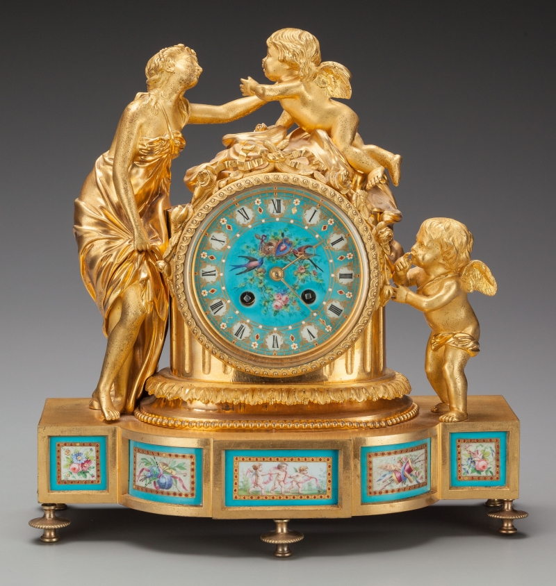 Часы 018. Часы 18-19 века. Антикварные часы. Часы в стиле Барокко. Часы антиквариат.